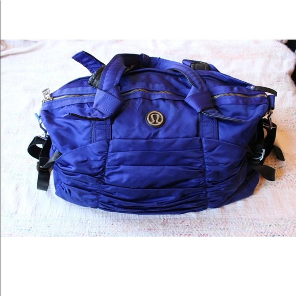Lululemon Destined for Greatness Ruched Duffle Bag